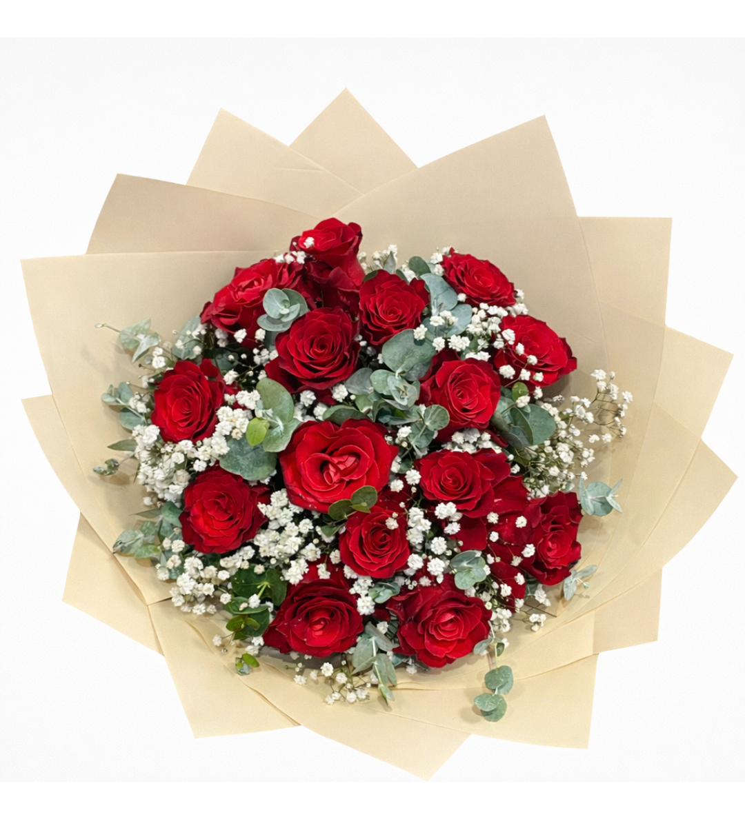 15'li Kırmızı Gül Buketi